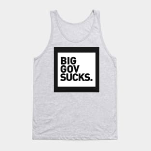 Big Gov Sucks Tank Top